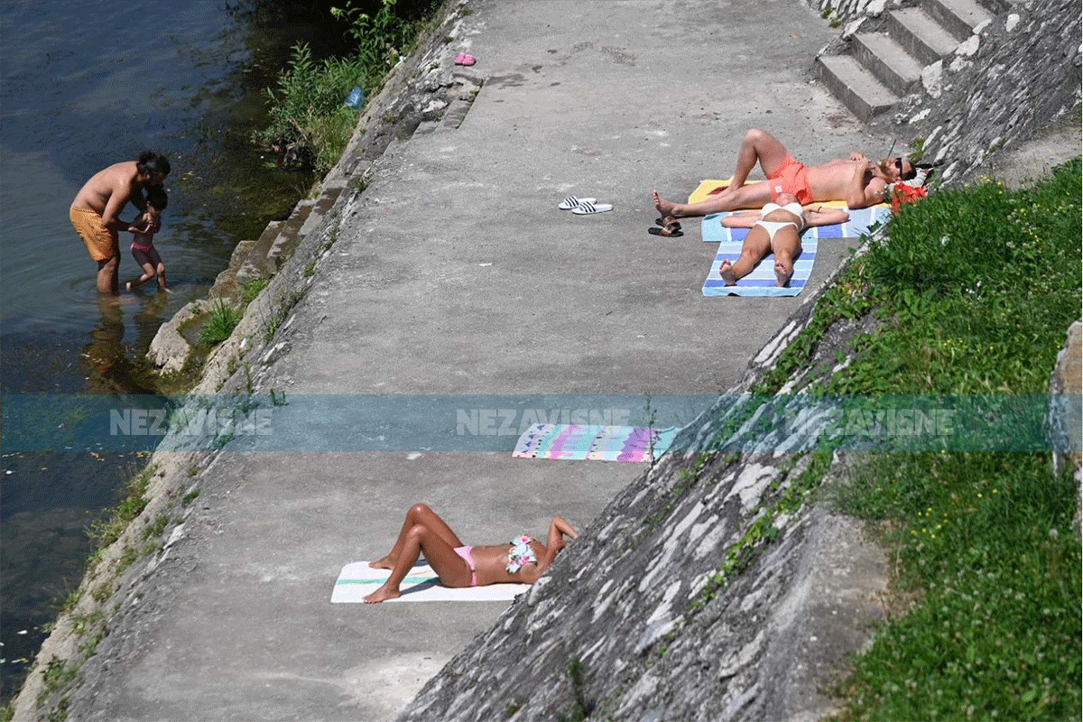 Nastavljaju se paklene vrućine, meteorolozi za sutra najavljuju najtopliji dan