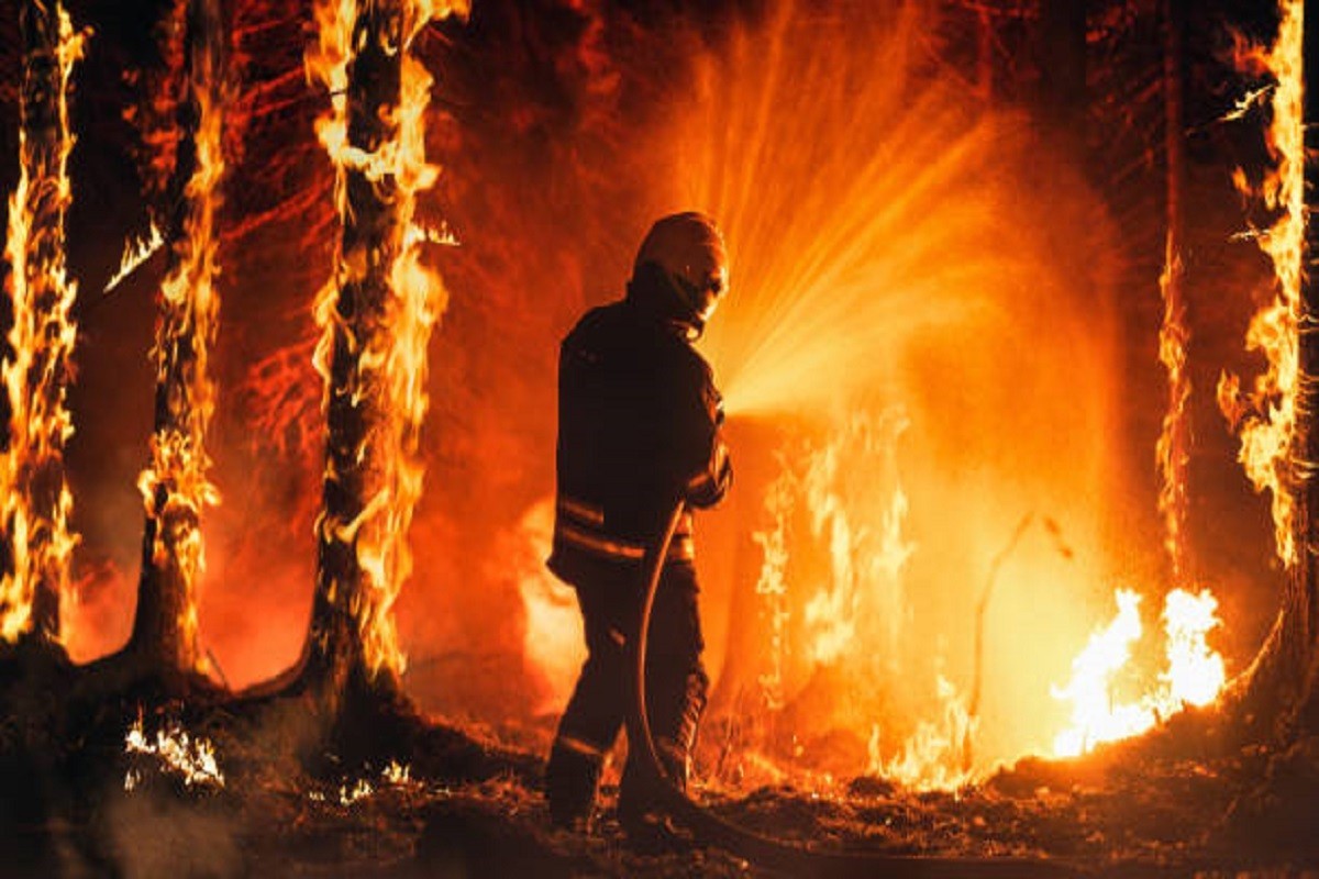 Izbio veliki šumski požar: Vatru gasi 110 vatrogasaca, evakuisan dječiji kamp