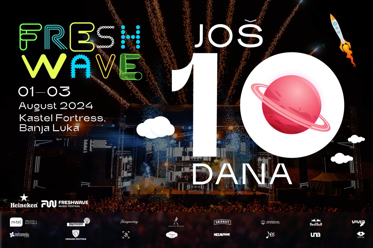 Još deset dana do "Freshwave" festivala, prodato 93% promo ulaznica