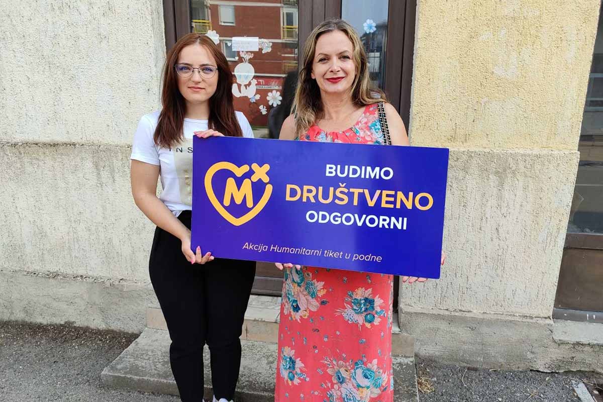 Humanitarni tiket iz Mozzarta za višečlane porodice u Doboju