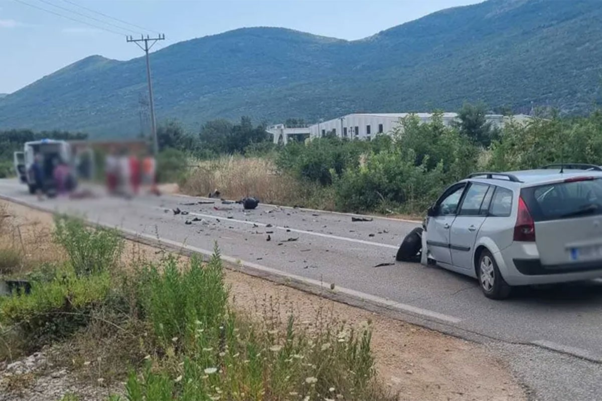 Nezgoda u Trebinju: Teško povrijeđena dva muškarca