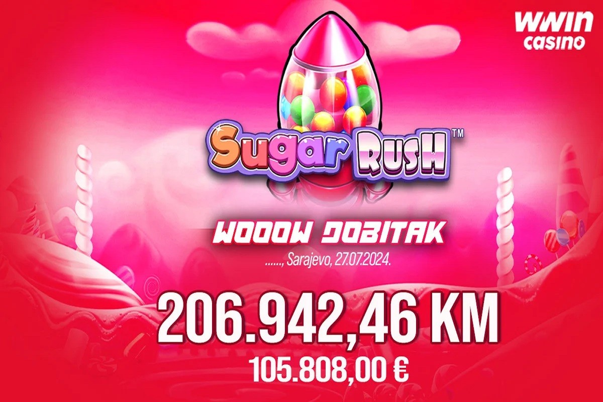 Igrač iz Sarajeva osvojio više od 200.000 KM na WWIN casinu