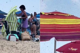 Ljudi doživjeli scenario iz noćne more na plaži usred dana (VIDEO)