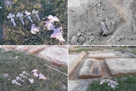 Krstovi u Prnjavoru i dalje misterija: Bili umotani u kese i okrenuti ...