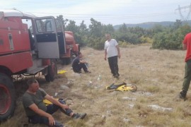 Vatrogasci stavili pod kontrolu požar na području sela Korita