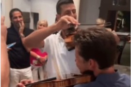 Đoković pokazao novo umijeće: Zasvirao violinu, Hrvati se oduševili ...