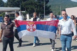 Srbi protestovali zbog hapšenja dva političara na Kosovu