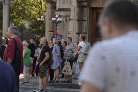 Novi protest ispred Vlade Srbije, blokiran saobraćaj