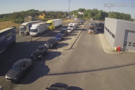 Gužva na više prelaza na izlazu iz BiH