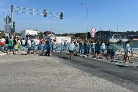 Nezadovoljni mještani Dragočaja blokirali put