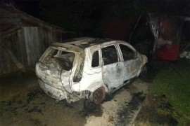 Vozilo u potpunosti izgorjelo u Banjaluci