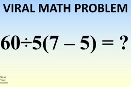 Matematička mozgalica: Znate li pravo rješenje (VIDEO)