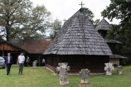 Obnova crkve brvnare u Romanovcima