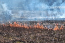 Gori više od 150 hektara niskog rastinja, njiva i poljoprivrednih ...
