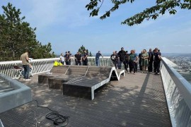 Fantastičan pogled sa novog vidikovca na Banj brdu (VIDEO)