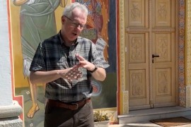Marfi oduševljen ljepotama manastira Dobrun