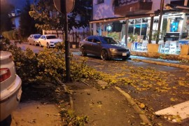 Posljedice olujnog nevremena u Banjaluci (FOTO)