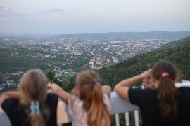 Banjaluka dobila prvi vidikovac, čarobni pogled na grad oduševio ...