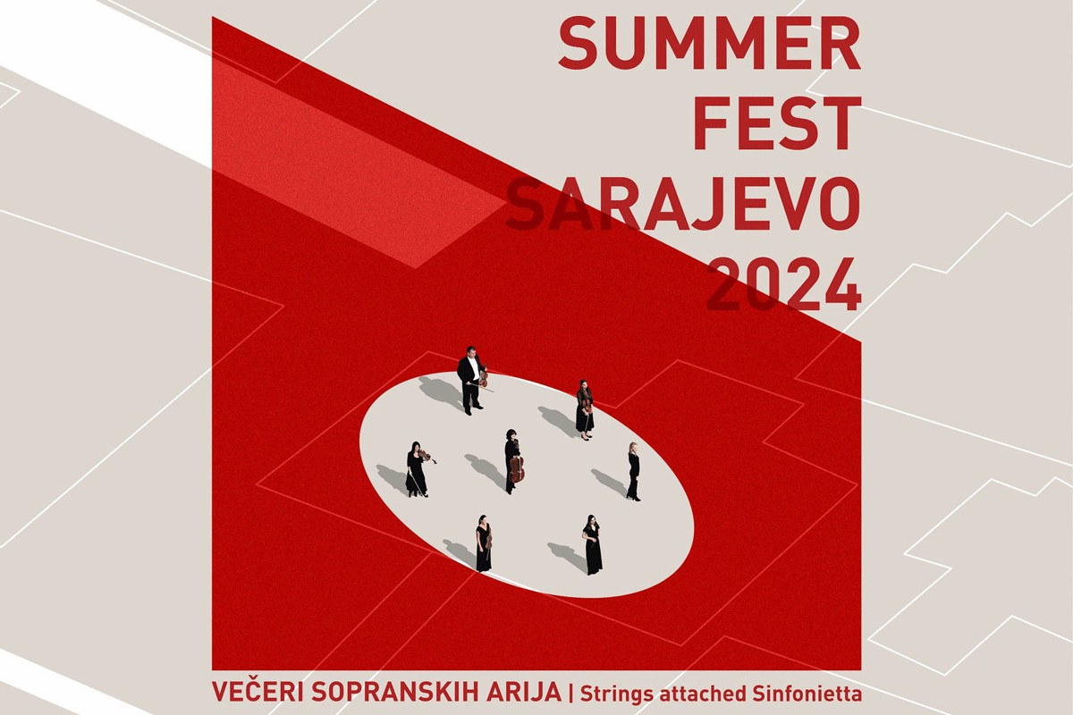 Koncert ansambla "SA Sinfonietta": "Večeri sopranskih arija" u Sarajevu