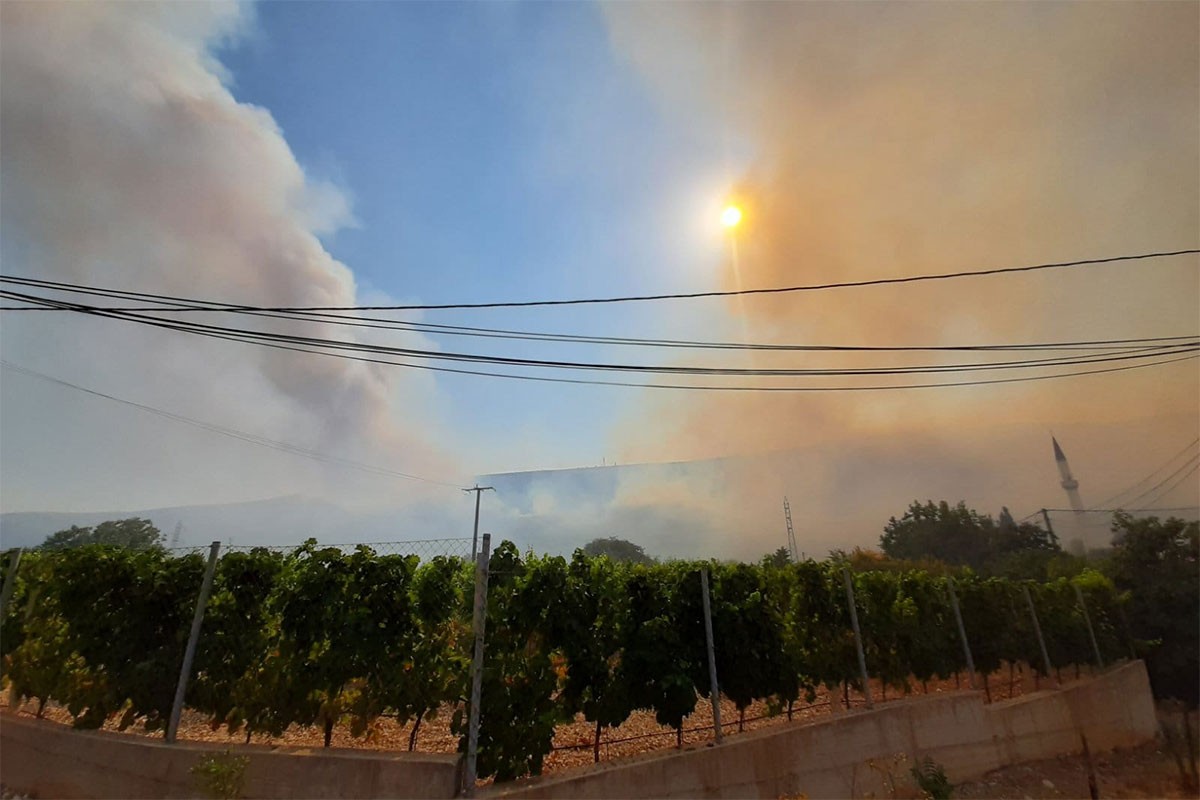 Požar kod Mostara: Vatrogasci brane kuće u naseljima (FOTO)