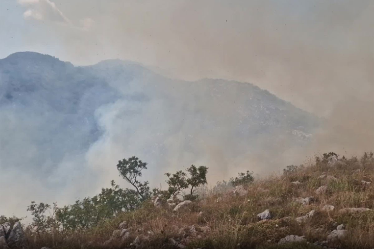 Požari u Nikšiću, Podgorici i na Cetinju