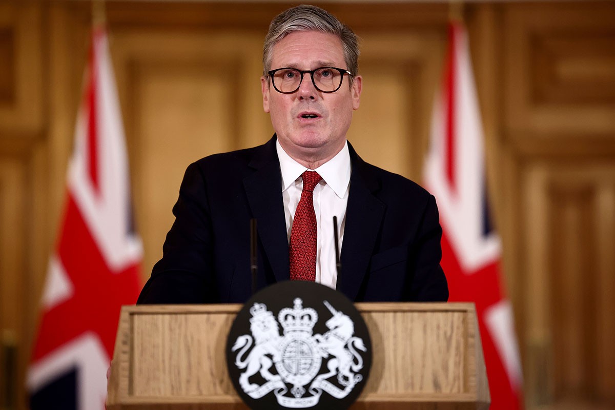 Starmer osudio nerede