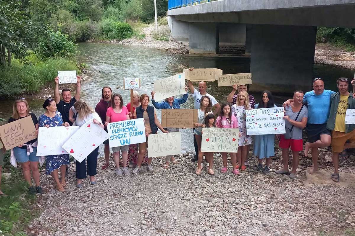 Ipak se okreće: Podnesena krivična prijava zbog gradnje MHE na Uni
