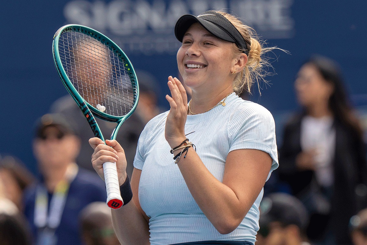 Anisimova u prvom masters finalu