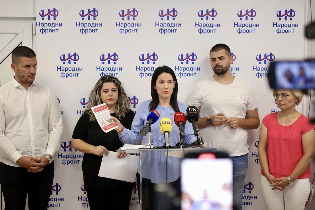 Narodni front se oglasio o lecima koji su se pojavili u Banjaluci