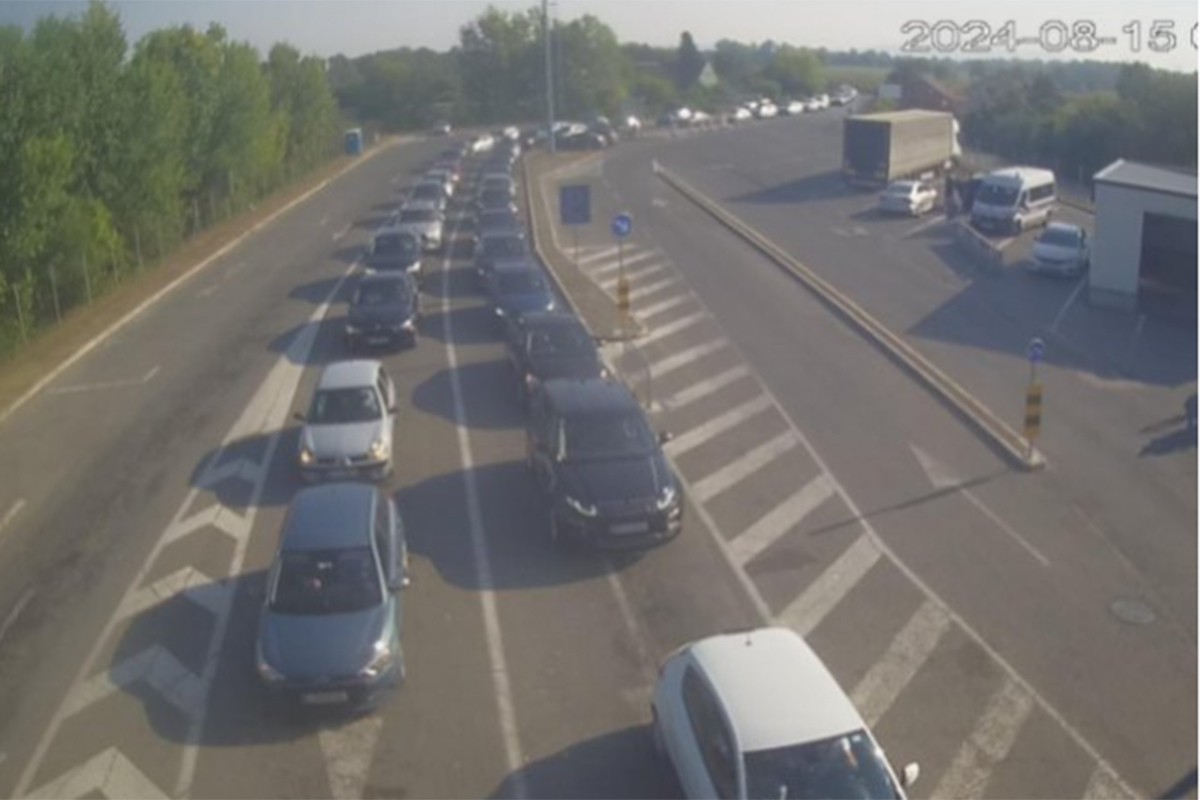 Gužva na više prelaza na izlazu iz BiH