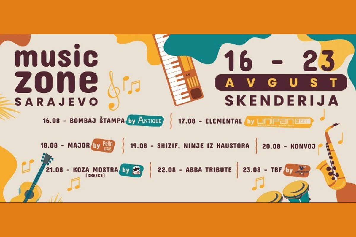 "Bombaj štampa", "Elemental" i TBF na festivalu "Music Zone"