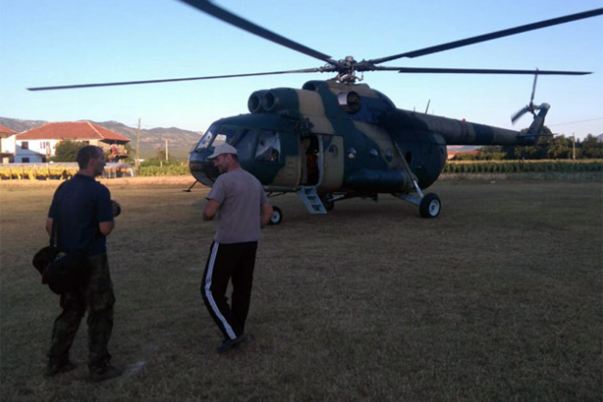Požar kod Kaknja gase dva helikoptera Oružanih snaga