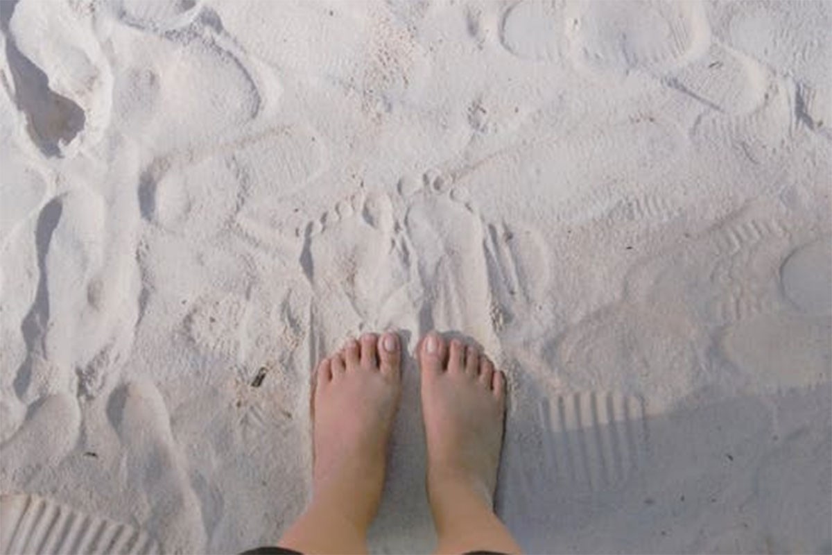 Djevojčica otkrila otiske stopala dinosaurusa na plaži u Velsu