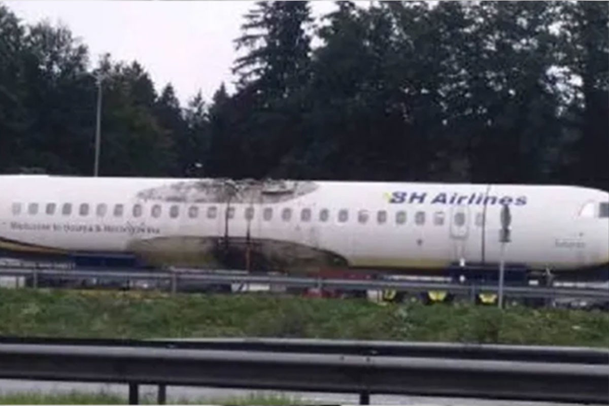 Olupina aviona bh. kompanije na autoputu u Njemačkoj