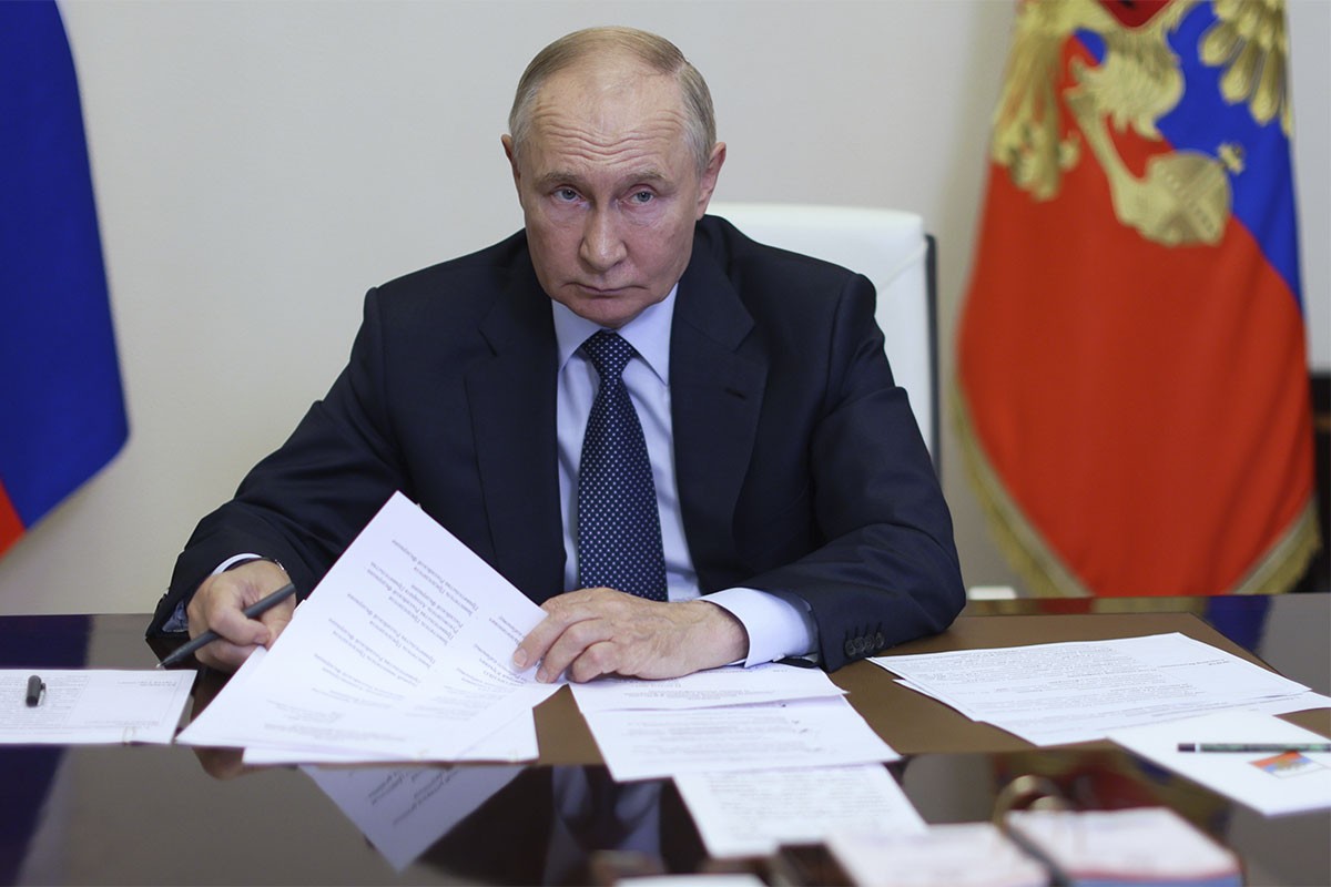 Putin primio izvještaje o situaciji u Kurskoj oblasti