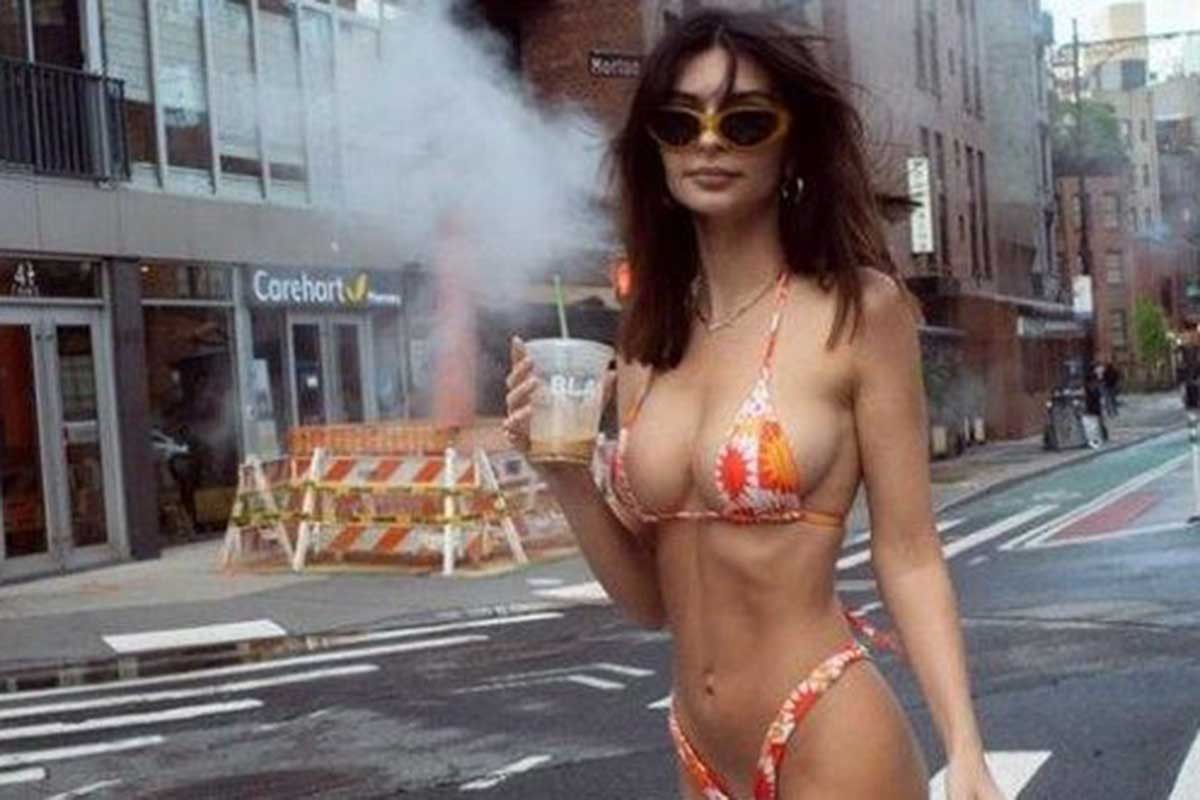 Emili Ratajkovski istakla bujne grudi pa dobila kritiku (FOTO, VIDEO)