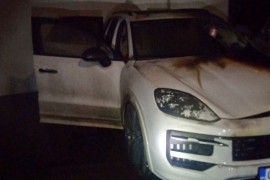 Detalji požara u Banjaluci: Porše poliven zapaljivom tečnošću i ...