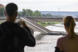 Srušio se most u Drezdenu: "Postoji rizik po život" (FOTO)