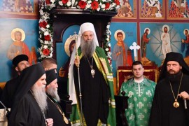 Patrijarh Porfirije: Stradalna eparhija, dovoljno je setiti se ...