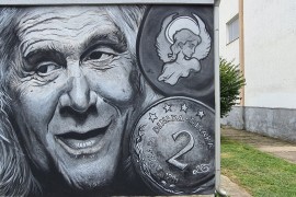 Oslikan mural Bore Đorđevića