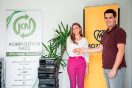 Plemenita ekološka misija: Mozzart podržao Udruženje "Kompjuteri ...