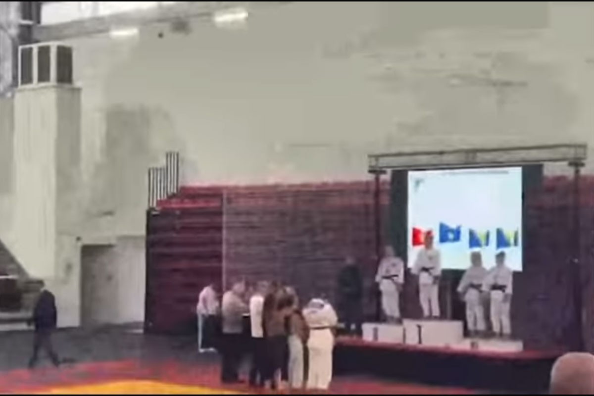 Himna samoproglašenog Kosova u dvorani "Srbija", oglasio se Džudo savez Srpske (VIDEO)