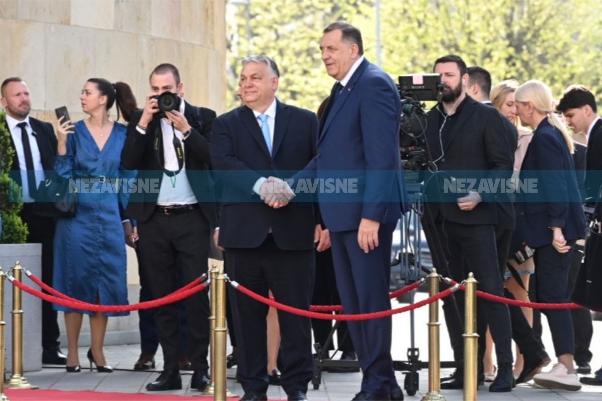 Dodik u Budimpešti sa Orbanom i Sijartom