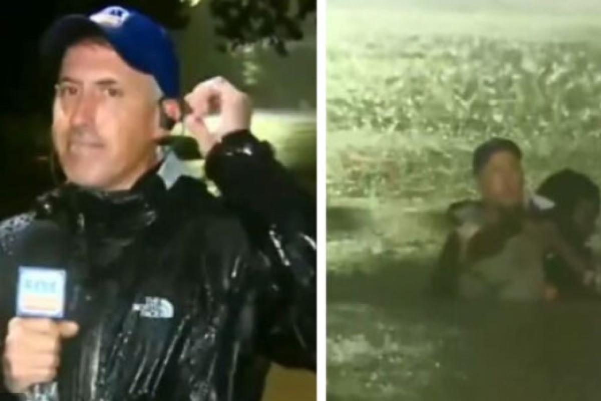 Voditelj prekinuo javljanje uživo i spasio ženu iz auta (VIDEO)