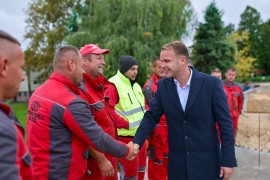 Gradonačelnik obišao radove na izgradnji mosta i saobraćajnice u ...