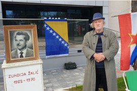 Porodica traži da se bista Zuhdije Žalića vrati na mjesto gdje je ...