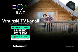 Vrhunski TV kanali bilo gdje u BiH: Svi EON SAT TV paketi prvih 6 ...