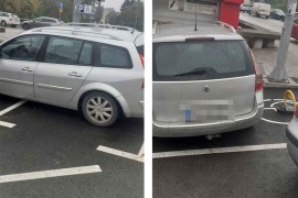 Kažnjen Banjalučanin koji je parkirao vozilo na mjesto za osobe sa ...