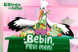 Bingo Roda predstavlja "Bebin prvi meni": Knjiga recepata kreirana s ...