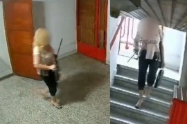 Žena teroriše stanare: Pali baklje po zgradi i hoda sa isukanim ...